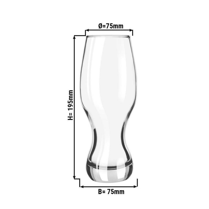 GGM Gastro | (6 stuks) Bierglas - BEER SPECIALS - 480 ml |, Huis en Inrichting, Keuken | Servies, Effen, Nieuw, Glas of Glazen
