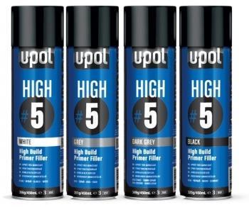 U-POL - HIGH#5 HIGH BUILD PRIMER FILLER, Doe-het-zelf en Verbouw, Verf, Beits en Lak, Ophalen of Verzenden