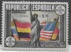 Spanje 1938/1938 - 150ste verjaardag van de Amerikaanse, Gestempeld