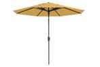 Madison Paros 2 luxe stokparasol - 300 cm. - geel, Tuin en Terras, Verzenden, Nieuw, Stokparasol, Kantelbaar