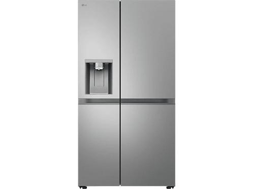 Lg -   Amerikaanse Koelkast Zilver, Witgoed en Apparatuur, Koelkasten en IJskasten, 200 liter of meer, Nieuw, Met aparte vriezer