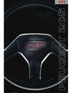 1990 PEUGEOT 205 GTI BROCHURE NEDERLANDS, Nieuw, Peugeot, Author