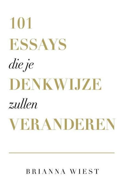 9789043927857 101 essays die je denkwijze zullen veranderen, Boeken, Studieboeken en Cursussen, Nieuw, Verzenden