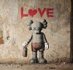 EMIR BERCUTTE - KAWS STREET ART LOVE 1 - Toile L