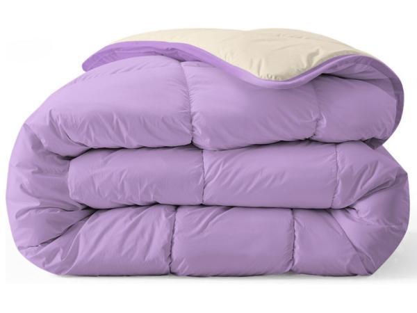 Veiling - Royalbed Lila & Sand Beach 140x200cm - Dekbed, Huis en Inrichting, Slaapkamer | Beddengoed