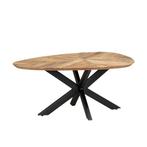 *WOONWINKEL* Tower Living Pianella Salontafel Eivorm Mangoho, Verzenden, Nieuw