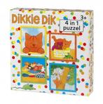 Dikkie Dik 4 in 1 Puzzel | Bambolino Toys - Puzzels, Kinderen en Baby's, Nieuw, Verzenden