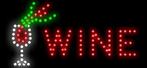 Wijn wine LED bord lamp verlichting lichtbak reclamebord #B6, Verzamelen, Verzenden, Nieuw