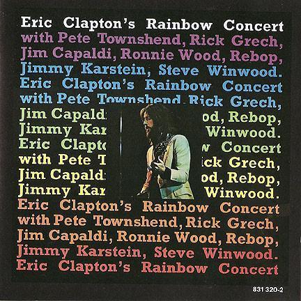 cd - Eric Clapton - Eric Claptons Rainbow Concert, Cd's en Dvd's, Cd's | Overige Cd's, Zo goed als nieuw, Verzenden
