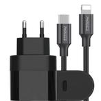 iPhone Snellader incl. 3 meter Lightning USB C Kabel, Ophalen of Verzenden, Nieuw