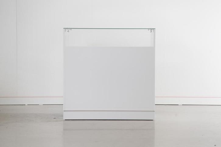 glossy toonbank met vitrineglas 100 cm breed C-PEK-004, Zakelijke goederen, Kantoor en Winkelinrichting | Winkel en Inventaris