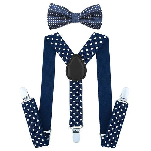 Fako Fashion® - Kinder Bretels Met Vlinderstrik - Stippen -, Kinderen en Baby's, Kinderkleding | Overige, Verzenden