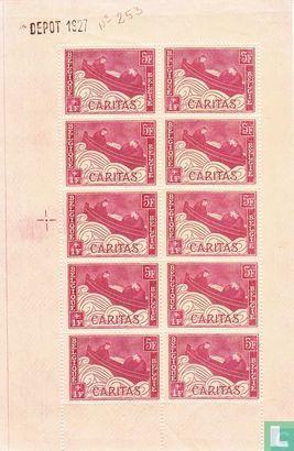 België - Bootje - 1927, Postzegels en Munten, Postzegels | Europa | België, Verzenden