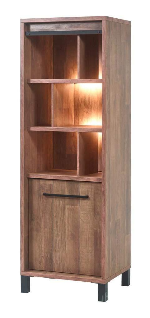 Alphen Kolomkast Rechts Oud Teakhout - bergkasten, Huis en Inrichting, Kasten | Buffetkasten, Nieuw, Overige materialen