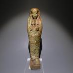 Oud-Egyptisch Shabti. 14 cm hoog. Laatste Periode, 664 - 332