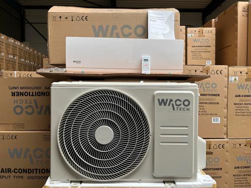 Waco-tech Split unit airco-warmtepomp, Witgoed en Apparatuur, Airco's, 100 m³ of groter, Koelen en Ontvochtigen, Ventileren, Verwarmen