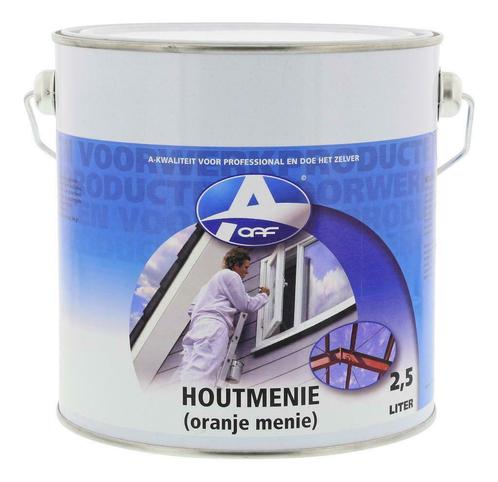 Oranjemenie 2,5 ltr, Doe-het-zelf en Verbouw, Verf, Beits en Lak, Nieuw, Verzenden