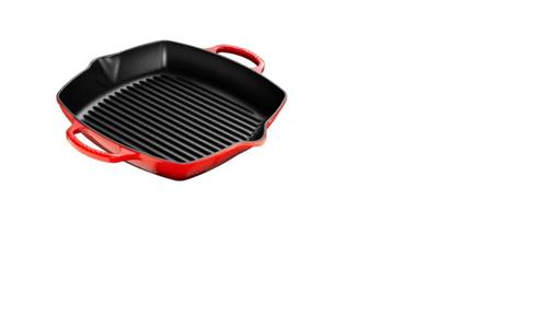 Le Creuset Grillplaat Signature Kersenrood Hoog 30 x 30 cm, Huis en Inrichting, Keuken | Potten en Pannen, Nieuw, Verzenden