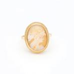 Ring - 18 karaat Geel goud - Camee, Nieuw