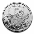 EC8 - Grenada Octopus 1 oz 2020 (25.000 oplage), Postzegels en Munten, Munten | Amerika, Verzenden, Midden-Amerika, Losse munt