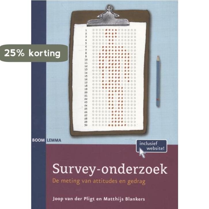Survey-onderzoek 9789059319479 Matthijs Blankers, Boeken, Psychologie, Gelezen, Verzenden