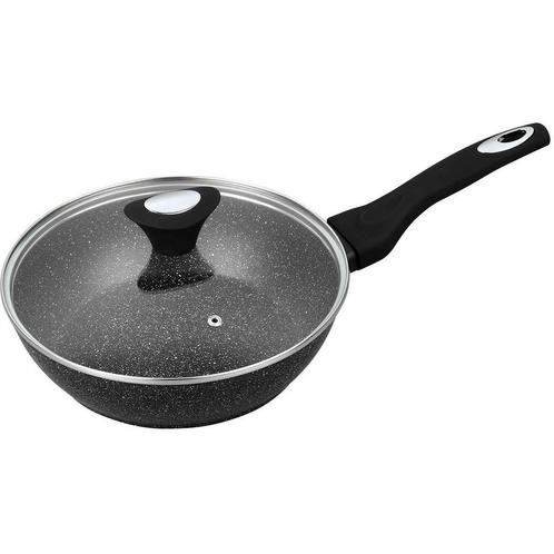 Klausberg KB-7296 hapjespan met deksel en marmeren coating, Huis en Inrichting, Keuken | Potten en Pannen, Ophalen of Verzenden