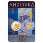 Andorra 2 Euro Douane-Unie 2015 BU Coincard, Verzenden