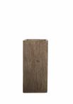 Plantenbak Fiberclay 28x28x60 cm Houtstructuur