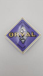 ORVAL emaille bord Trappist Ale Belgische bier - Emaille, Antiek en Kunst