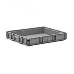 Gebruikte Euronorm stapelbakken dichte handgrepen, Doe-het-zelf en Verbouw, Kratten en Dozen, Ophalen of Verzenden, Gebruikt