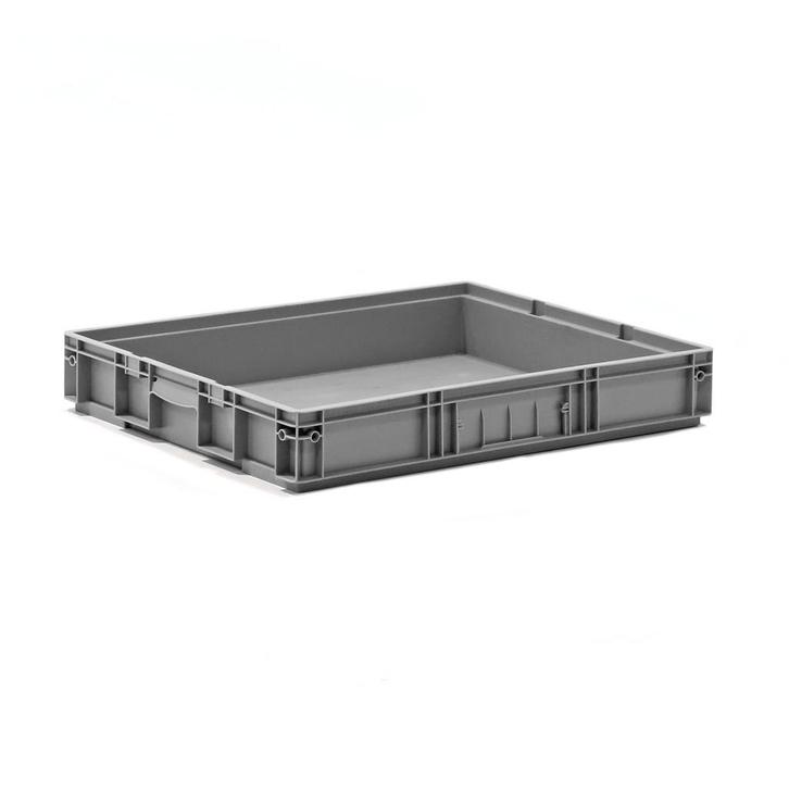 Gebruikte Euronorm stapelbakken dichte handgrepen, Doe-het-zelf en Verbouw, Kratten en Dozen, Gebruikt, Ophalen of Verzenden