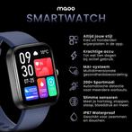 2dekans | MAOO Smartwatch Dames en Heren - Valentijn, Ophalen of Verzenden, Zo goed als nieuw