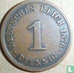 Duitsland - Duitse Rijk 1 pfennig 1876 (J), Verzenden, Losse munt