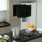 vidaXL Afzuigkap hangend met aanraaksensor LCD gehard glas, Verzenden, Nieuw