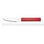 RÖR Solingen Pizzames - RVS Lemmet - 11 cm - Rood (Messen), Huis en Inrichting, Keuken | Bestek, Ophalen of Verzenden, Nieuw