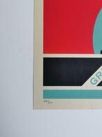 Shepard Fairey (OBEY) (1970) - Green Power Factory (Red)