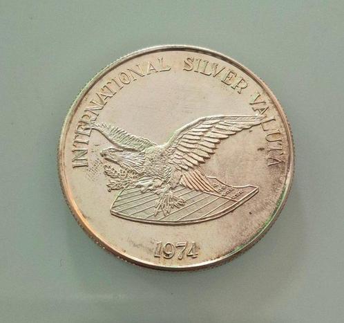 Europa. Silver Medal 1974, 1 oz (Zonder Minimumprijs), Postzegels en Munten, Munten | Europa | Niet-Euromunten