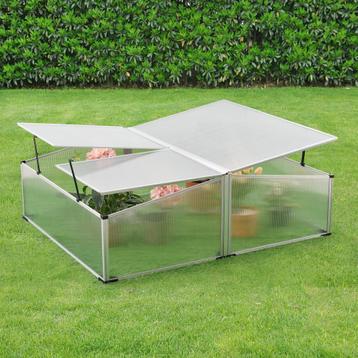 Tuinkas kweekkas mini 100x120x30-40 cm polycarbonaat beschikbaar voor biedingen