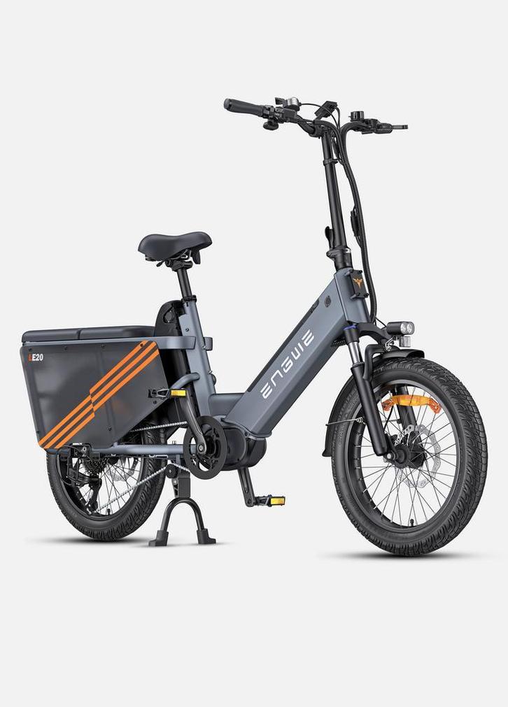 ENGWE LE20 Electrische cargo bak fiets -250W motor- driepers, Fietsen en Brommers, Fietsen | Bakfietsen, Nieuw, Elektrisch