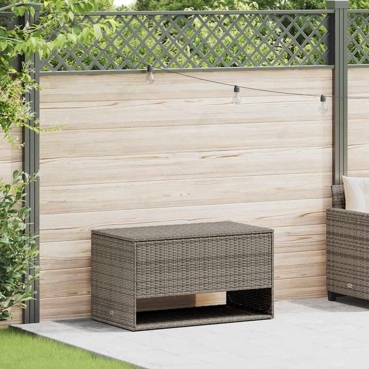 vidaXL Opbergbox voor buiten 100x55x55,5 cm poly rattan, Tuin en Terras, Overige Tuin en Terras, Nieuw, Verzenden