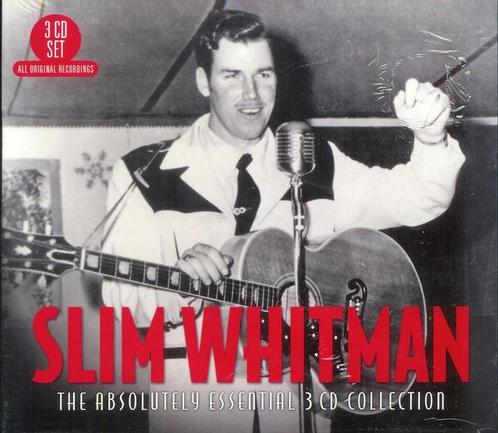 cd digi - Slim Whitman - The Absolutely Essential 3 CD Co..., Cd's en Dvd's, Cd's | Pop, Zo goed als nieuw, Verzenden