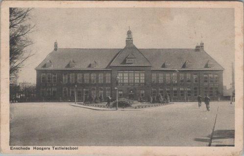 ENSCHEDE - Hoogere Textielschool, Verzamelen, Ansichtkaarten | Nederland, Verzenden