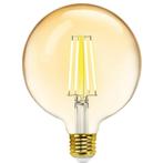 LED Lamp - Smart LED - Aigi Rixona - Bulb G125 - 6W - E27, Huis en Inrichting, Lampen | Losse lampen, Nieuw, E27 (groot), Ophalen of Verzenden