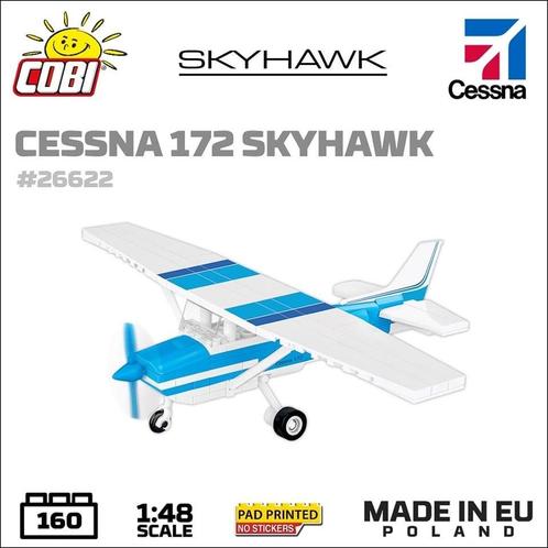 COBI 26622 CESSNA 172 SKYHAWK (Voertuigen, Modelbouwsets), Kinderen en Baby's, Speelgoed | Bouwstenen, Nieuw, Verzenden