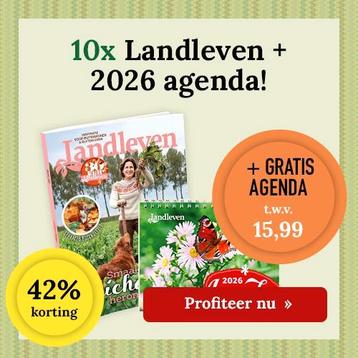 Ontvang gratis agenda 2026 bij Landleven beschikbaar voor biedingen