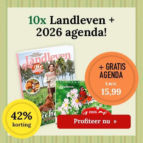 Ontvang gratis agenda 2026 bij Landleven, Diversen, Agenda's, Nieuw, Verzenden