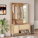 Halmeubel Kvænangen halkast 178x112x35,5 cm eikenkleurig en, Huis en Inrichting, Verzenden, Nieuw