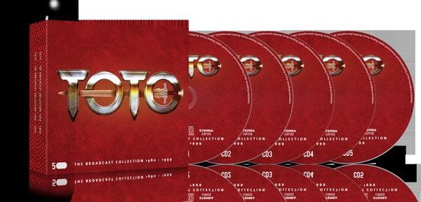 Toto - The Broadcast Collection 1980-1999 - 5CD, Cd's en Dvd's, Cd's | Overige Cd's, Ophalen of Verzenden