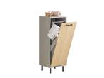 SoBuy Wasmandkast - Ingebouwde wasmand - 31,5 x 30 x 86cm -, Huis en Inrichting, Verzenden, Nieuw