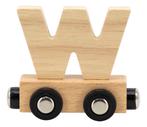 Tryco Houten Naturel Lettertrein - Letter W, Verzenden, Nieuw